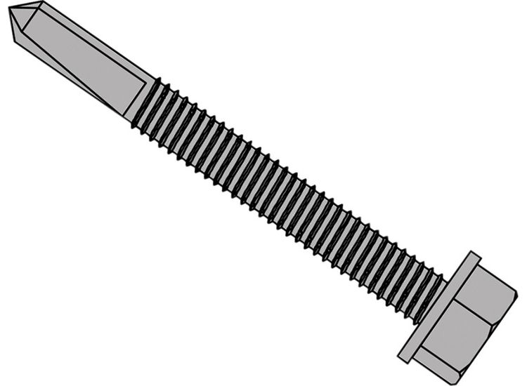 ForgeFix TechFast Roofing Sheet to Steel, No.5 Tip