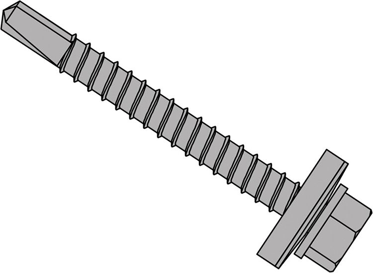 ForgeFix TechFast Sheet to Steel, No.3 + Washer