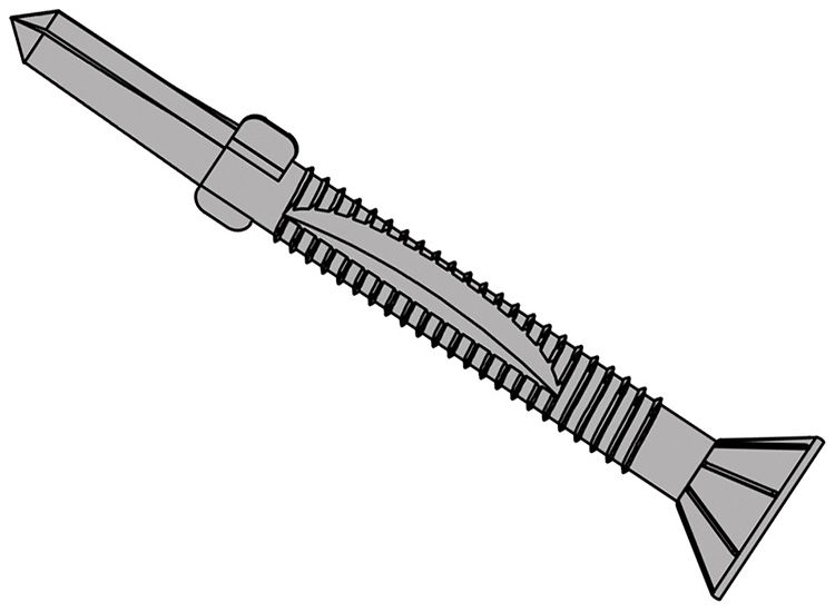 ForgeFix TechFast Timber to Steel CSK/Wing No.5