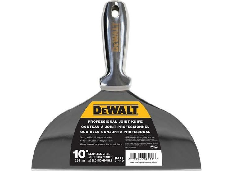 DEWALT Drywall Stainless Steel Jointing/Filling Knife