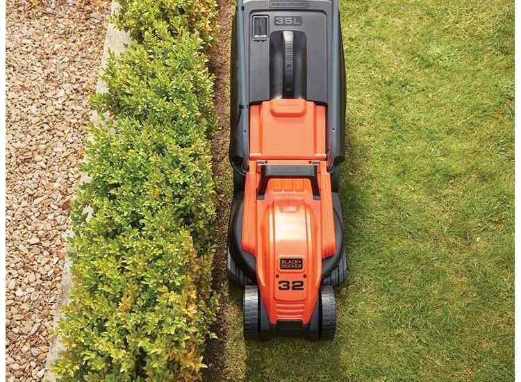 BLACK + DECKER BEMW451 Electric Lawnmower 32cm 1200W 240V