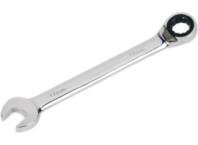 Sealey RRCW17 Reversible Ratchet Combination Spanner 17mm