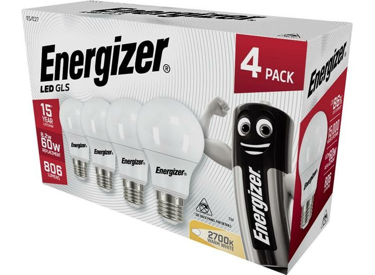 Energizer® LED Opal GLS Non-Dimmable Bulb