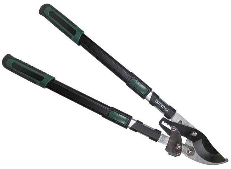 Faithfull Countryman Ratchet Bypass Telescopic Lopper