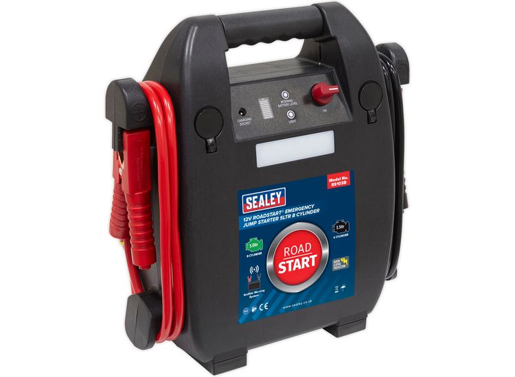 Sealey RS103B RoadStart&amp;reg; Emergency Jump Starter 12V 5ltr 8 Cylinder