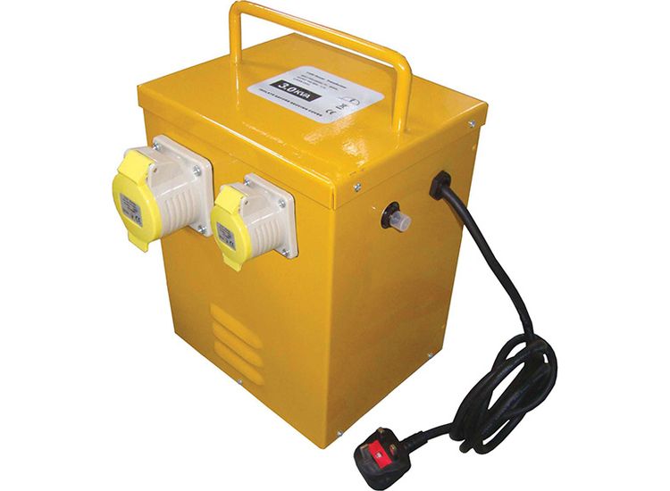Faithfull Power Plus Heater Transformer 3kVA Continuous Rate