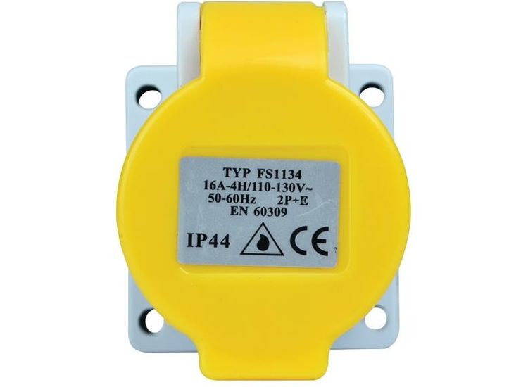 Faithfull Power Plus IP44 Panel Socket 16A 110V