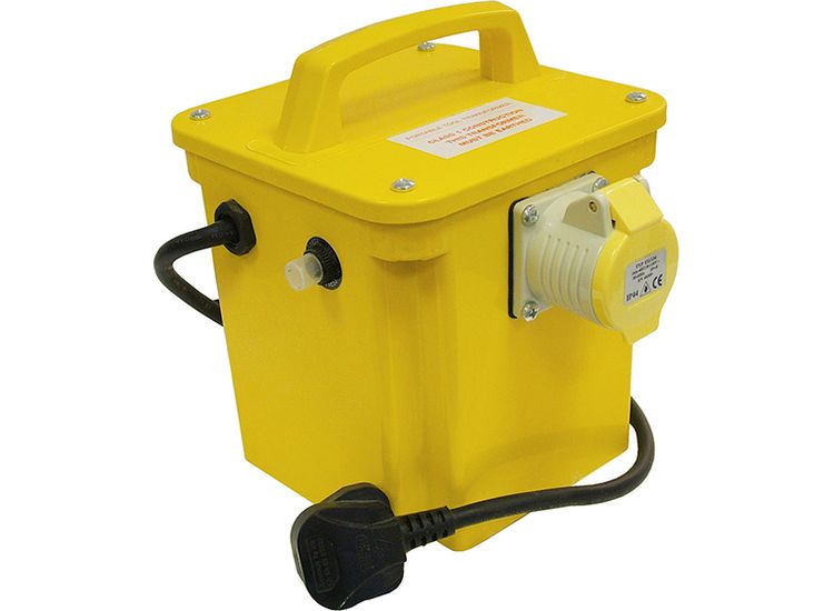 Faithfull Power Plus Transformer 1.5kVA Single Outlet