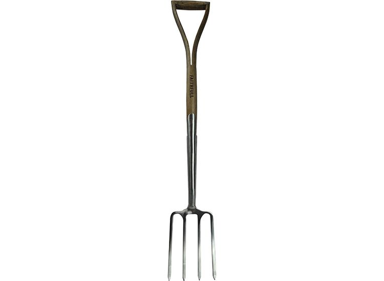 Faithfull Prestige Stainless Steel Digging Fork Ash Handle