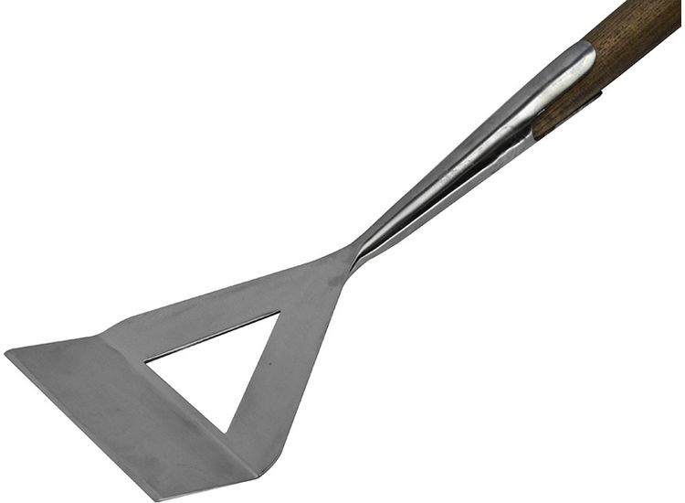 Faithfull Prestige Stainless Steel Dutch Hoe Ash Handle