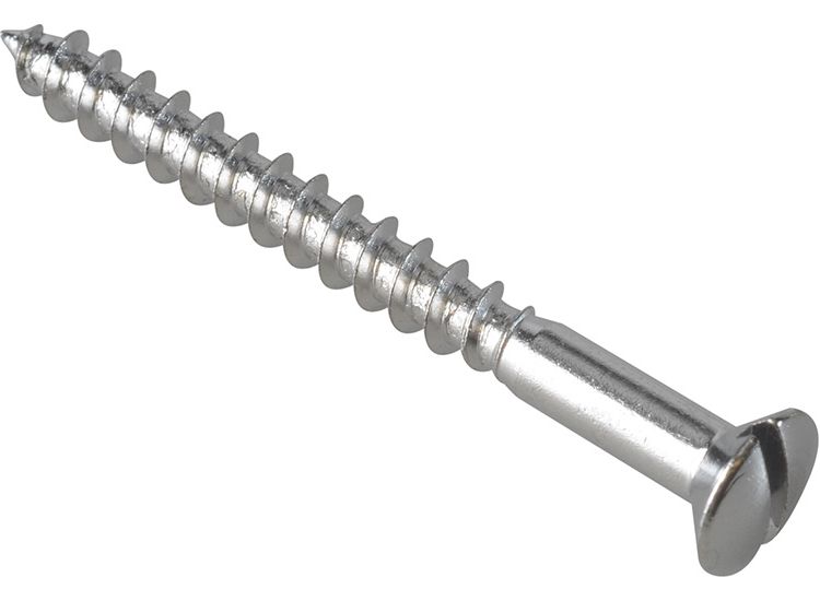 ForgeFix Multi-Purpose Screws,SL, Chrome Plated