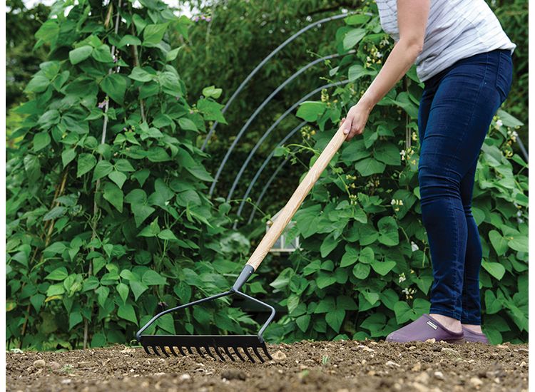 Kent &amp; Stowe Long Handled Soil Rake, FSC®