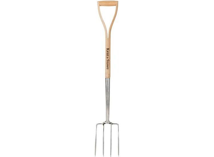 Kent &amp; Stowe Stainless Steel Garden Life Digging Fork, FSC®
