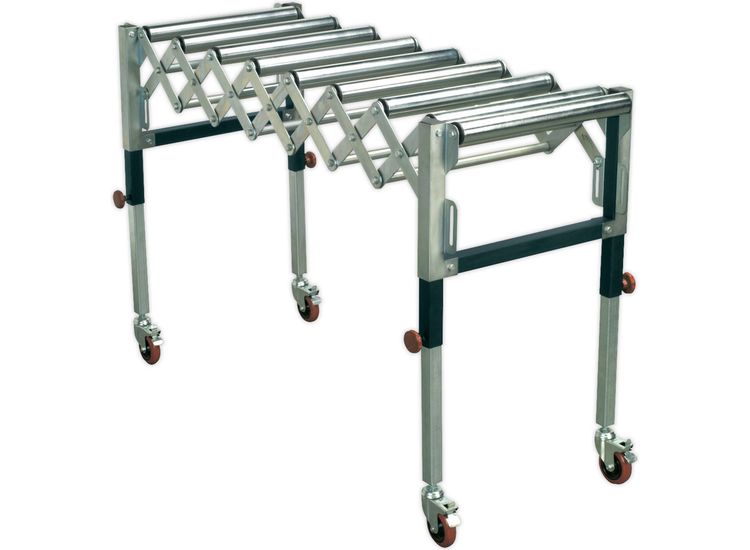 Sealey RS911F Adjustable Roller Stand 450-1300mm 130kg Capacity