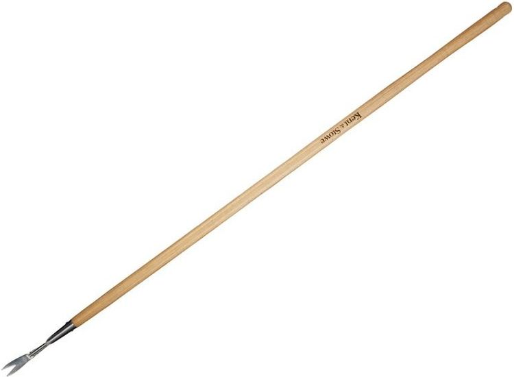 Kent &amp; Stowe Stainless Steel Long Handled Daisy Weeder, FSC®