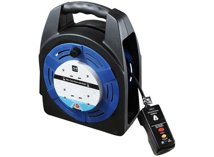 Masterplug Case Reels 20 Metre 4 Socket 13A