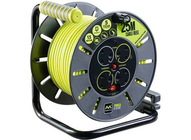 Masterplug PRO-XT Open Cable Reel