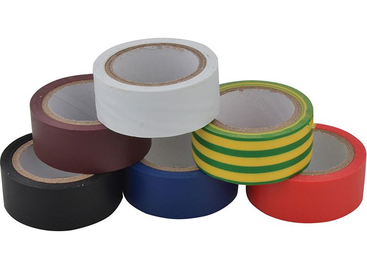 UniBond Electrical Tape (6 Colour Pack) 19mm x 3.5m