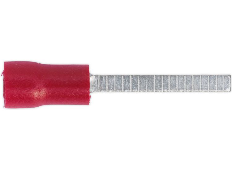 Sealey RT10 Blade Terminal 18 x 2.3mm Red Pack of 100