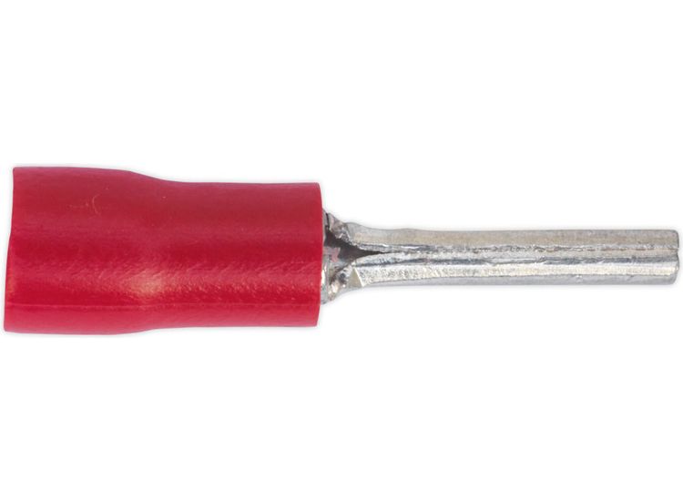 Sealey RT18 Easy-Entry Pin Terminal 12 x &amp;#8709;1.9mm Red Pack of 100