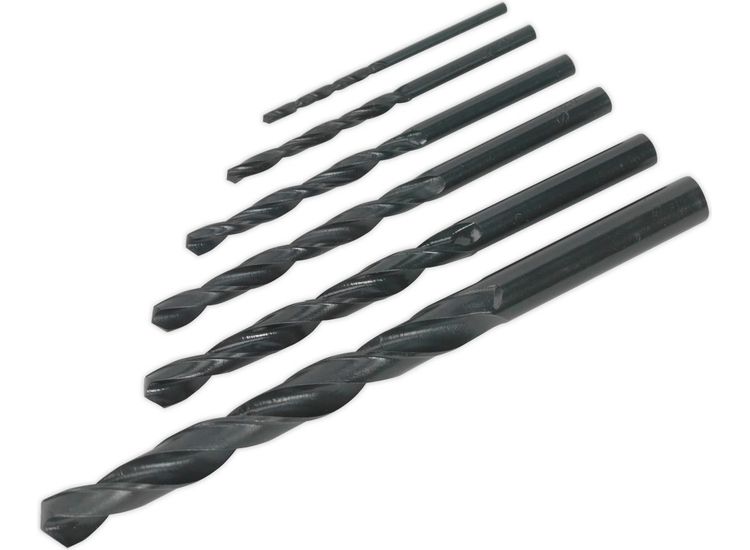 Sealey S01039 HSS Drill Bit Set 6pc DIN 338