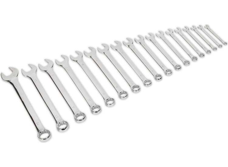 Sealey S01052 Combination Spanner Set 18pc