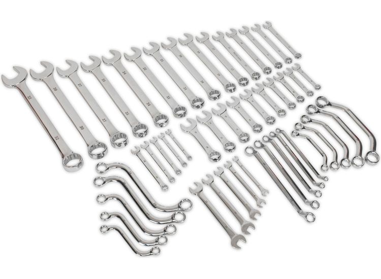 Sealey S01084 Multipurpose Spanner Set 50pc Metric