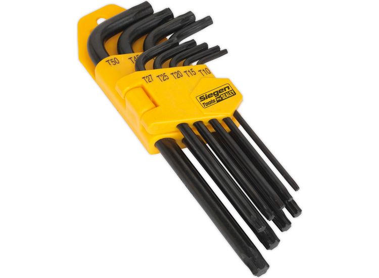 Sealey S01095 TRX-Star* Key Set 9pc Long