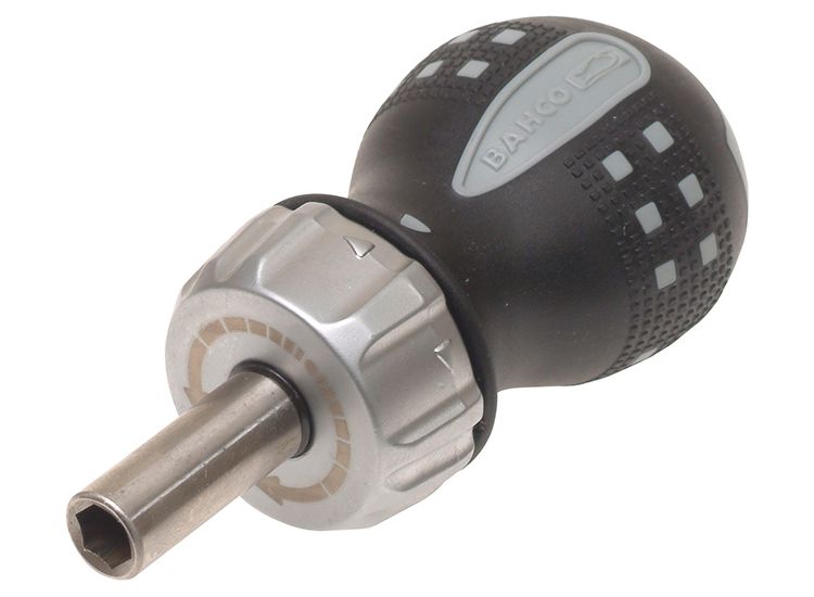 Bahco 808050S Stubby Ratchet Screwdriver