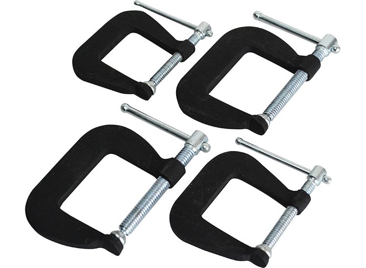 Faithfull Forged Mini Clamp Set, 4 Piece
