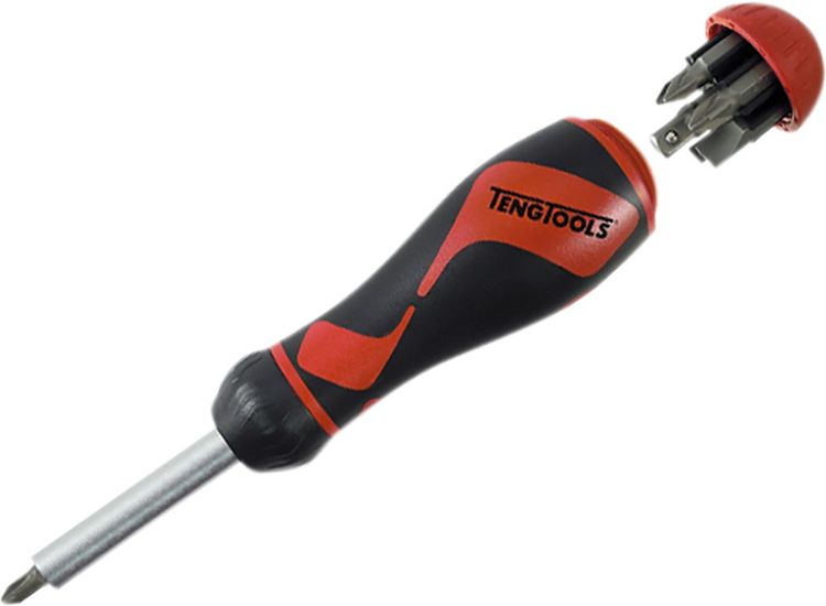 Teng MDR908 Ratchet Driver &amp; Bit Set of 6