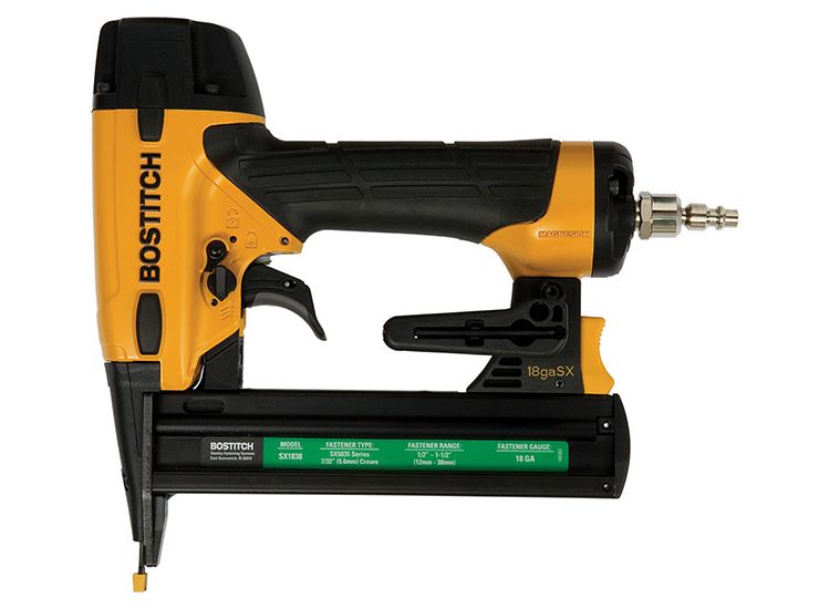 Bostitch SX1838-E Pneumatic Stapler 38mm 18 Gauge