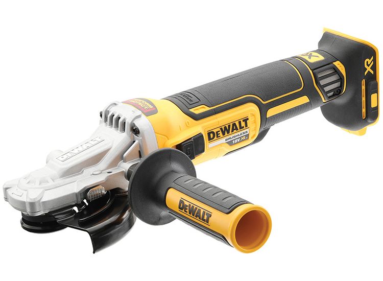 DEWALT DCG405FN XR Brushless Flat Head Grinder 125mm 18V Bare Unit
