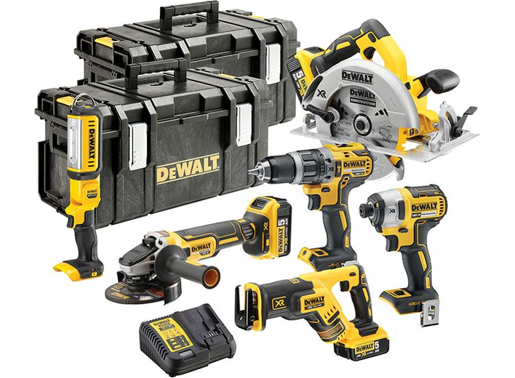 DEWALT DCK623P3 18V XR Brushless Kit, 6 Piece