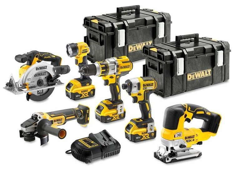 DEWALT DCK664P3 XR Brushless 6 Piece Kit 18V 3 x 5.0Ah Li-ion