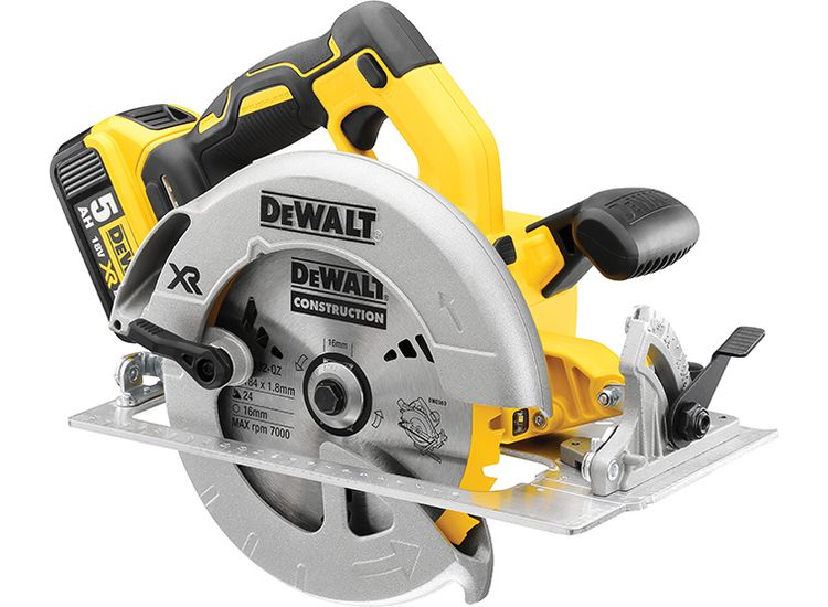 DEWALT DCS570P2 XR Brushless Circular Saw, 184mm