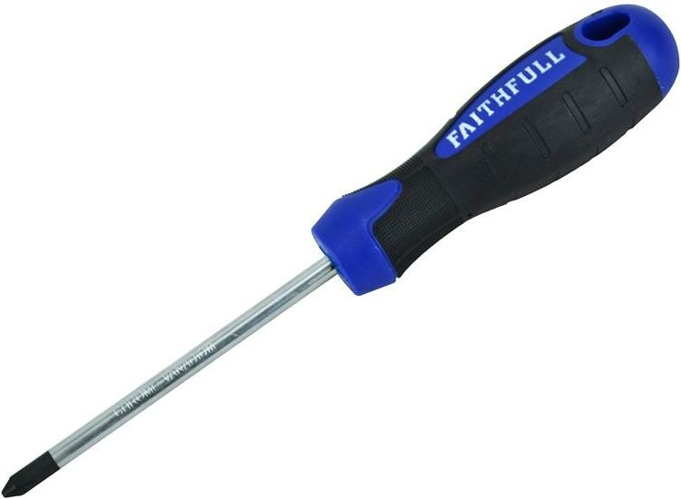 Faithfull Soft Grip Screwdriver, Phillips