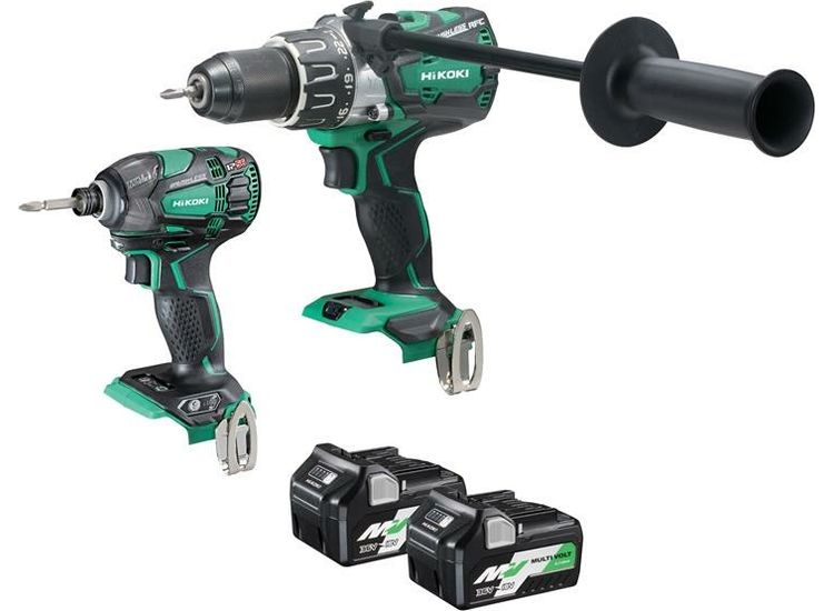 HiKOKI KC18DPLJAZ Twin Pack 18V 2 x Multi Volt Li-ion