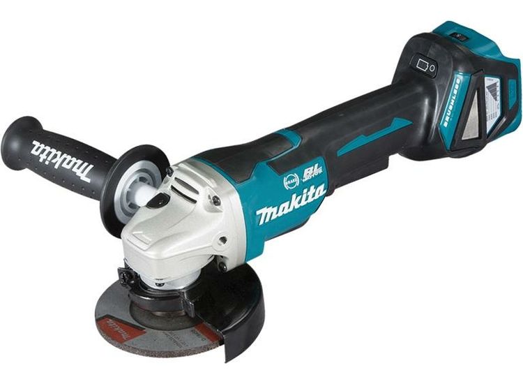 Makita DGA467Z Brushless LXT Paddle Switch Angle Grinder 115mm 18V Bare Unit