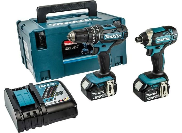 Makita DLX2131TJ Twin Pack 18V 2 x 5.0Ah Li-ion