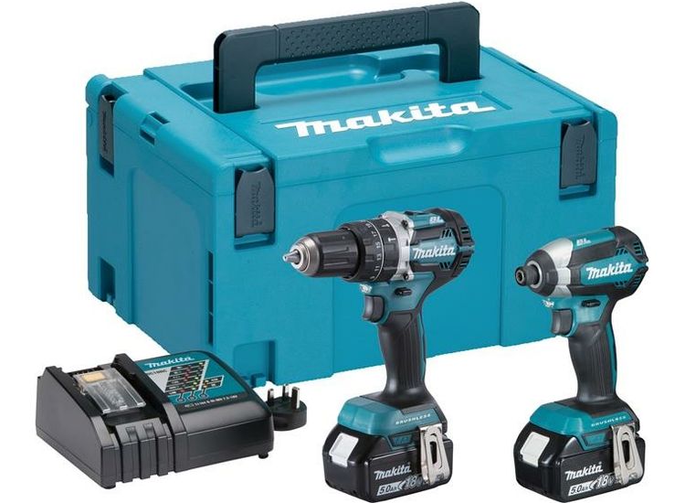 Makita DLX2180TJ Brushless Twin Pack 18V  2 x 5.0Ah Li-ion