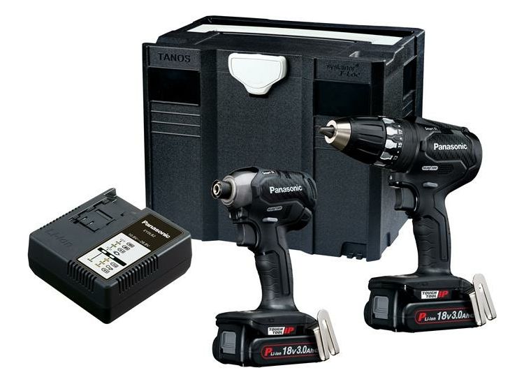 Panasonic EYC241PN2G3 Twin Pack 18V 2 x 3.0Ah Li-ion