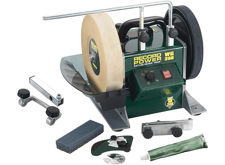 Record Power WG250 250mm (10in) Whetstone Grinder 160W 240V