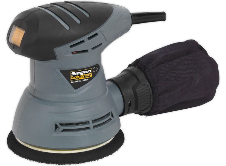 Sealey S0125 Dual Action Palm Sander &amp;#8709;125mm 240W/230V