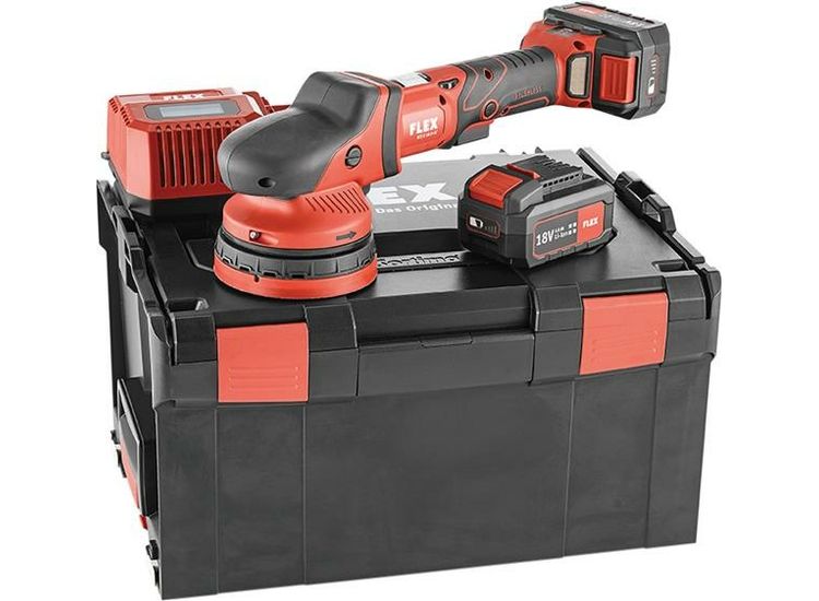 Flex Power Tools XCE 8125 18.0-EC Random Orbital Polisher 18V 2 x 5.0Ah Li-ion