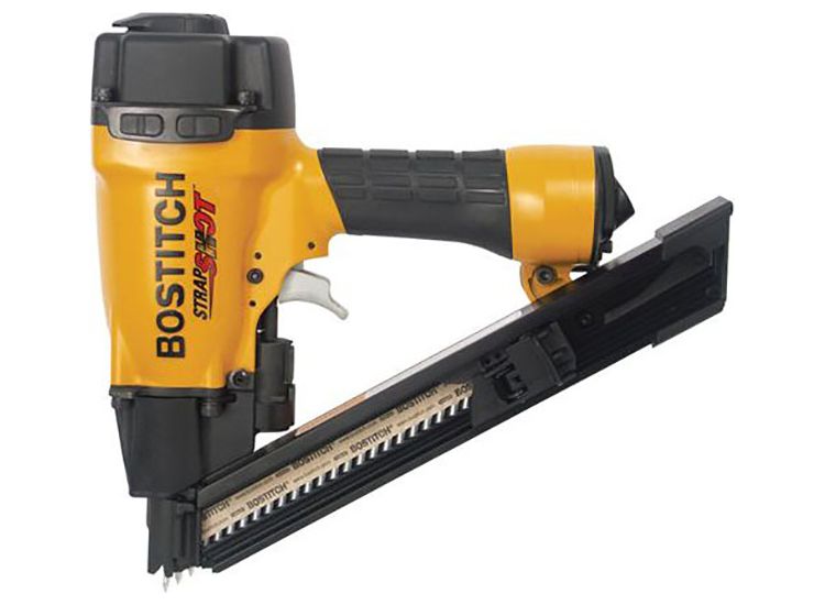 Bostitch MCN150-E Pneumatic Strap Shot Metal Connecting Nailer 38mm