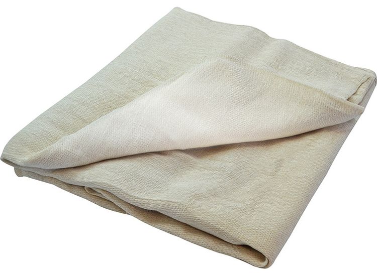 Faithfull Cotton Twill Polythene Backed Dust Sheet 3.6 x 2.8m
