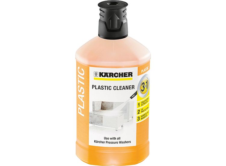 Karcher Plastic Cleaner 3-In-1 Plug &amp; Clean (1 litre)
