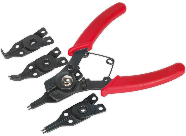 Sealey S0457 Circlip Pliers Set Internal/External