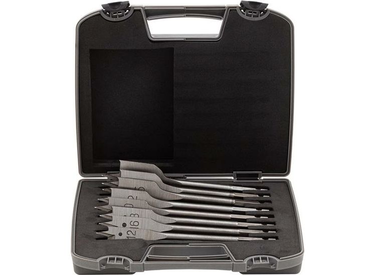 Bahco 9629 Series Flat Bit Set, 8 Piece